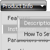 Xp Style Arrows Dhtml Menu Floating Two Columns