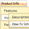 Dropdown Menu Example Slide On Mouseover Css Java