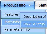 Html Pop Down Menu Iframe Side Menu Example Movable Iframe Side Menu Example