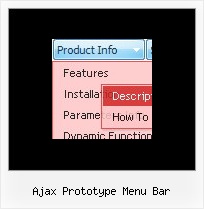 Ajax Prototype Menu Bar Dhtml Menu Vertical Review
