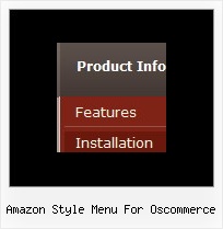 Amazon Style Menu For Oscommerce Tab Navigation Bar Examples