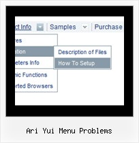 Ari Yui Menu Problems Drag Drop List Javascript