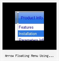 Arrow Floating Menu Using Javascript Cool Html Examples