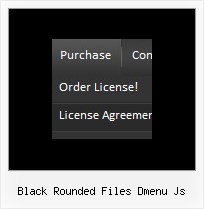 Dynamic Pull Down Navigation Examples Black Rounded Files Dmenu Js Black Rounded Files Dmenu Js Dropdown Menus In Javascripts