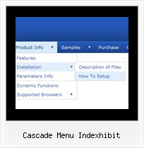Cascade Menu Indexhibit Javascript Rollover Drop Menu