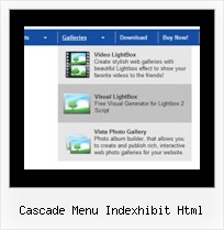 Cascade Menu Indexhibit Html How To Make A Drop Down Menu