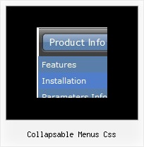 Collapsable Menus Css Horizontal Submenus Using Javascript