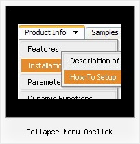 Top Navigation Javascript Collapse Menu Onclick Collapse Menu Onclick Menu Vertical Javascript