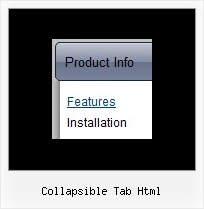 Frames Collapsible Tab Html Collapsible Tab Html Dhtml Expand Menu