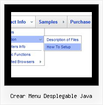 Javascript Sliding Scroll Bar Crear Menu Desplegable Java Crear Menu Desplegable Java Tutorials Dhtml Menu