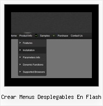 Menu Drop Crear Menus Desplegables En Flash Crear Menus Desplegables En Flash Cascading Menu Crossframe