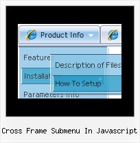Cross Frame Submenu In Javascript Javascript Webmenu