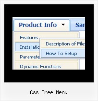 Css Tree Menu Code For Drop Down Menu In Js