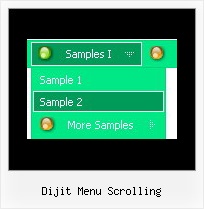 Dijit Menu Scrolling Slide Down Menu In Html