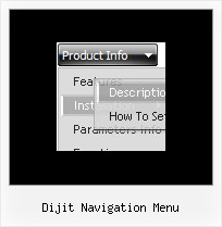 Css Dynamic Menus Dijit Navigation Menu Dijit Navigation Menu Simple Menu Horizontal