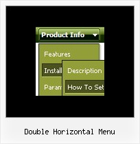 Menu Dinamic Double Horizontal Menu Double Horizontal Menu Web Menubar Disabled