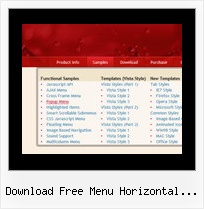 Download Free Menu Horizontal Desplegable Create Menu Bar In Java Script