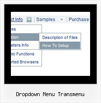Show Popup Menu Dropdown Menu Transmenu Dropdown Menu Transmenu Position Of Item In Html With Javascript