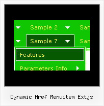Horizontal Menus With Frames In Javascript Dynamic Href Menuitem Extjs Dynamic Href Menuitem Extjs Horizontal Sub Menu Html