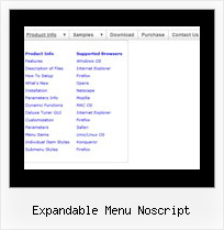Javascript Popup Menu Right Click Expandable Menu Noscript Expandable Menu Noscript Netscape Relative Position