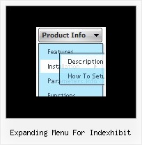 Javascript Multiple Menus Expanding Menu For Indexhibit Expanding Menu For Indexhibit Sample Code For Drop Down Menu In Html