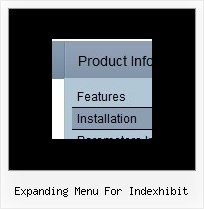 Pulldown Script Example Expanding Menu For Indexhibit Expanding Menu For Indexhibit Javascript Menu Expandable