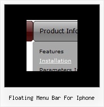 Dynamic Dropdown Floating Menu Bar For Iphone Floating Menu Bar For Iphone Vertical Menu Bar Script