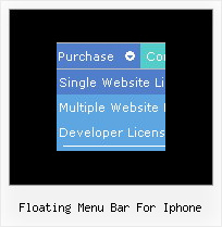 Java Drop Down Tutorial Floating Menu Bar For Iphone Floating Menu Bar For Iphone Dhtml Javascript Sample