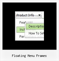 How To Make A Javascript Popup Menu Floating Menu Frames Floating Menu Frames Menu Popup Or Pop Up Javascript Or Dhtml