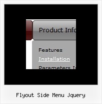 Flyout Side Menu Jquery Create Pull Down Menu