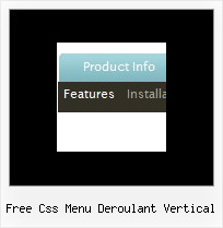 Dropdown Menu Template Free Css Menu Deroulant Vertical Free Css Menu Deroulant Vertical Html Examples Drop Down Menu