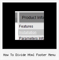 Dropdown Java Script Vertical Menu How To Divide Html Footer Menu How To Divide Html Footer Menu Onmouseover D