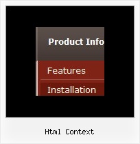 Html Context Navigation Bars In Javascript
