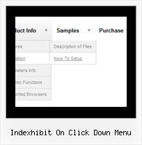 Collapse And Javascript Indexhibit On Click Down Menu Indexhibit On Click Down Menu Dhtml Menu Bar Tree