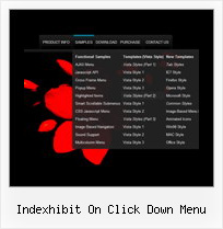 How To Make Javascript Navigation Bar Indexhibit On Click Down Menu Indexhibit On Click Down Menu Tutorial Expandable Menu