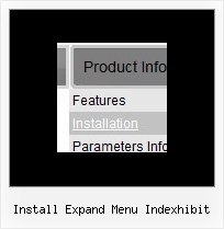 Install Expand Menu Indexhibit Drop Down Navigation Bar Tutorial
