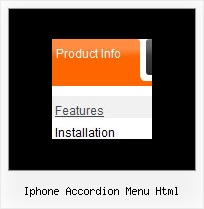Iphone Accordion Menu Html Vertical Expanding Menu Tree Script