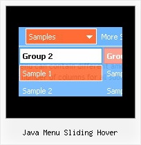 Java Menu Sliding Hover Tree Menu Java Example