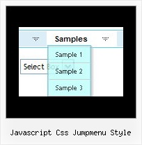 Dhtml Dropdown Hierarchical Javascript Css Jumpmenu Style Javascript Css Jumpmenu Style Create A Drop Down Menu