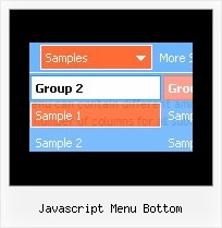 Script Template Menu Scroll Javascript Menu Bottom Javascript Menu Bottom Html Scroll Menu Example