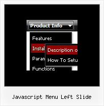 Down Menu Vertical Javascript Menu Left Slide Javascript Menu Left Slide Javascript Sliding