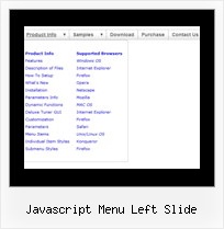 Javascript Pulldown Javascript Menu Left Slide Javascript Menu Left Slide Java Drop Down Menu