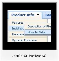 Javascript Horizontal Float Menu Joomla Sf Horizontal Joomla Sf Horizontal Java Script Drop Down Menus