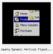 Jquery Dynamic Vertical Flyout Menu Javascript Absolute Position