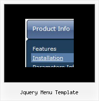 Intranet System Menu Sample Jquery Menu Template Jquery Menu Template Dhtml Tabs Menu