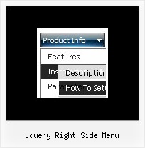 Dhtml Menu In Table Jquery Right Side Menu Jquery Right Side Menu Javascript Navigation
