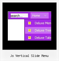 Js Vertical Slide Menu Dynamic Menu Example Javascript