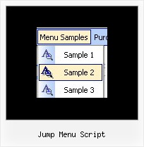 Javascript Flyout Sliding Menu Jump Menu Script Jump Menu Script Dhtml Menu Icon