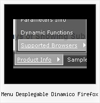 Menu Desplegable Dinamico Firefox Javascript Mouseover Menus