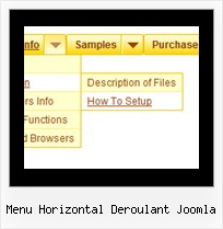 Menu Horizontal Deroulant Joomla Dynamic Html Menu